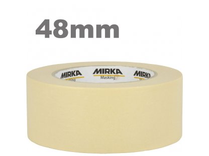 Mirka Ruban de masquage 100˚C Blanc 48mmx50m