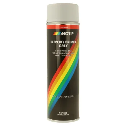 Motip 1K Epoxidový základní nátěr šedý sprej 500 ml