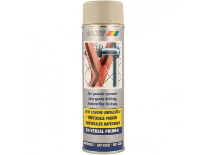 Motip Acrylique Universal Primer gris spray 500 ml