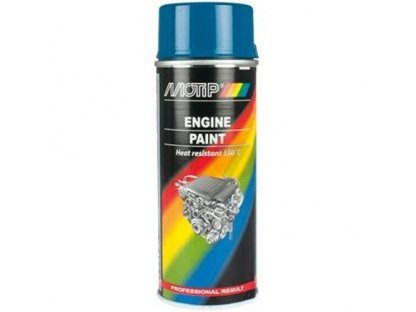 Motip Peinture pour moteurs spray bleu 400ml