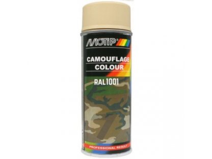 Motip Camouflage Colour RAL 1001 Spray 400 ml