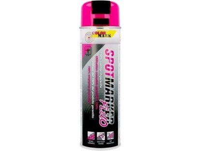 Motip ColorMark Spotmarker Fluo Marker Pink im Spray 500ml
