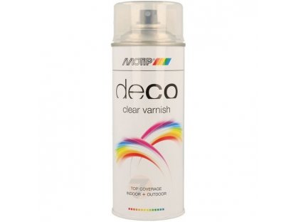 Motip Deco Vernis Transparent Brillant Spray 400 ml