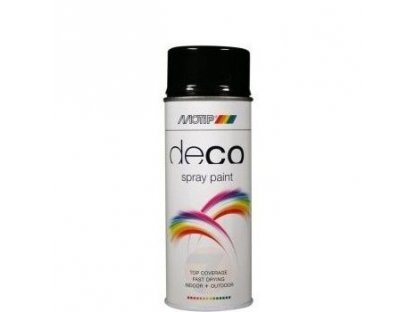 Motip Deco RAL 9005 Semi Glossy Spray 150 ml