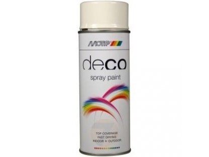 Motip Deco RAL 9010 Glänzend Spray 400 ml