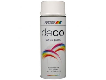 Motip Deco RAL 9016 lesk Spray 400 ml