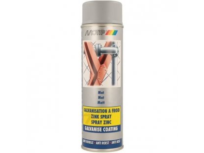 Motip Industrial  Spray mat zinc 500 ml