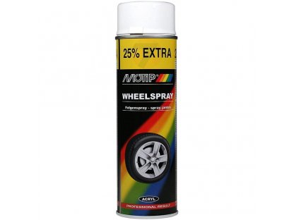 MoTip Rallye Wheel Paint white gloss 500ml