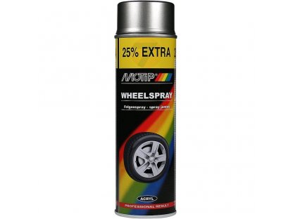 Motip Wheel Spray Paint Steel Effect 500 ml