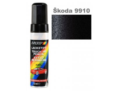 MOTIP Touch Up Pencil Skoda 9910 (LC9Z, LF9R, 1Z1Z) Black Magic 12ml