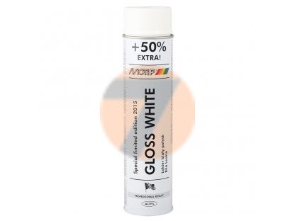 Motip RAL 9010 White Gloss 600 ml Spray