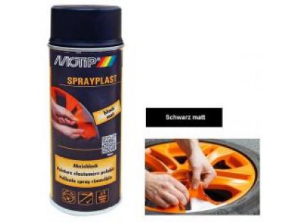 Motip SprayPlast black matt 400ml