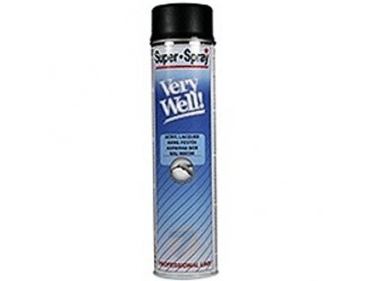 Motip Very Well RAL 9005 nero opaco vernice acrilica spray 600 ml