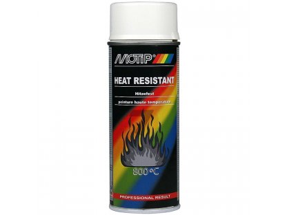 Motip Heat Resistant 800 °C Lacquer  White 400ml