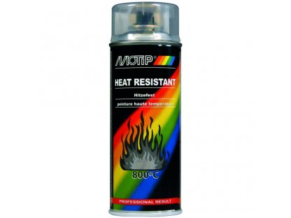Motip Heat Resistant 800°C Clear Lacquer Spray 400ml