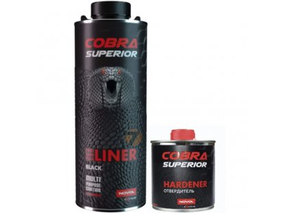 Novol Cobra Superior liner čierny sada 600 + 200ml