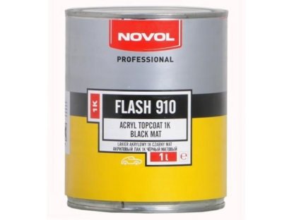 Novol Flash 910 1K akril festék fekete 1 L lejárt szavatosságú