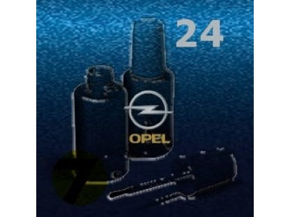 OPEL - 24  - ROYAL BLUE metal. barva retušovací tužka