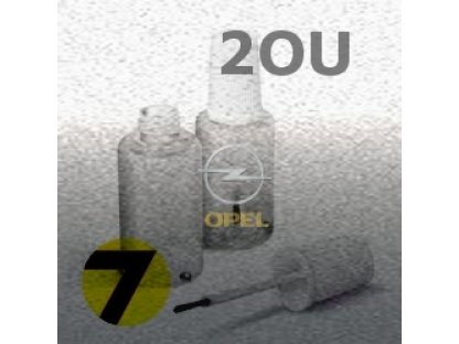 OPEL - 2OU - NEW SILVER metal. barva retušovací tužka