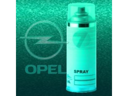 OPEL 39U OCEAN GREEN Spray barva metalická r.v. 2001-2011