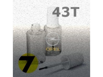 OPEL - 43T - STARSILBER III metal. barva retušovací tužka