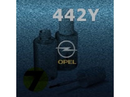 OPEL - 442Y - KNIT BLUE metal. barva retušovací tužka