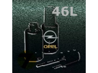 OPEL - 46L - JUNGLE GREEN metal. barva retušovací tužka