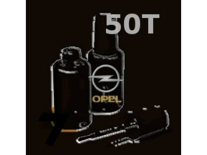 OPEL - 50T - DARK OKAPI hnědá barva - retušovací tužka