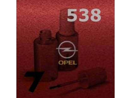 OPEL - 538 - RUBY RED metal. barva retušovací tužka