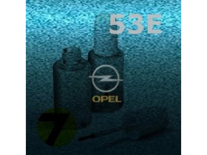 OPEL - 53E - PETROL metal. barva retušovací tužka