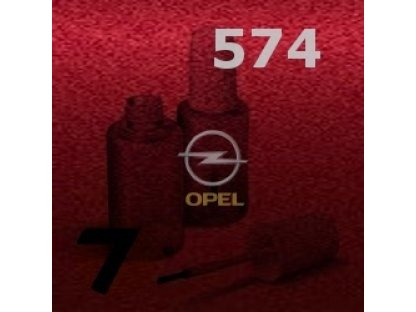 OPEL - 574 - CHIANTI RED metal. barva retušovací tužka