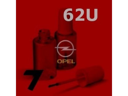 OPEL - 62U - STING/HOT RED červená barva - retušovací tužka