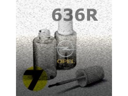 OPEL - 636R -  ARGONSILBER metal. barva retušovací tužka