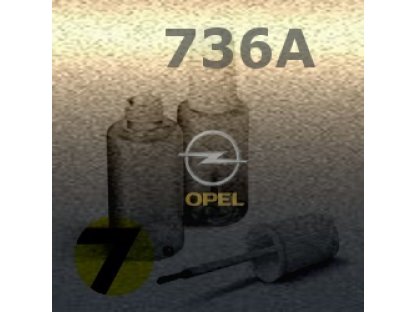 OPEL - 736A - MUSKATGRAU metal. barva retušovací tužka