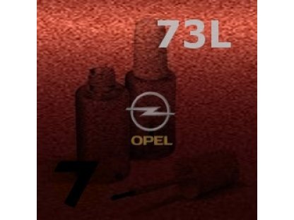 OPEL - 73L - BORDEAUX RED metal. barva retušovací tužka