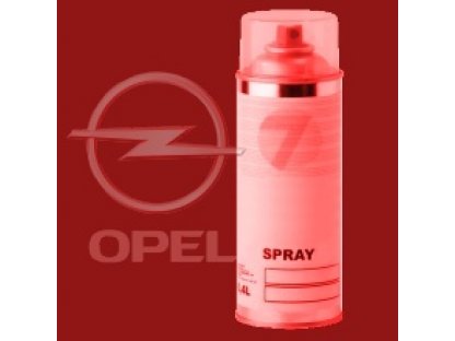 OPEL 74U POPPY RED Spray barva  r.v. 1999-2011