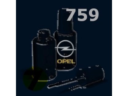 OPEL - 759 - DARK REGATTA modrá barva - retušovací tužka