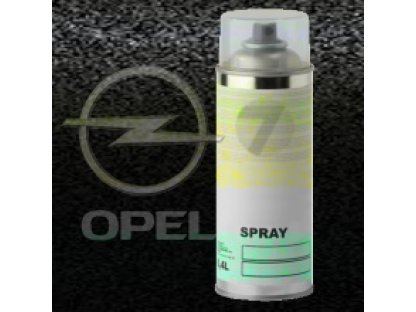 OPEL 80U PHANTOM BLACK Spray barva metalická r.v. 2004-2007