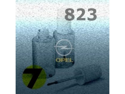 OPEL - 823 - STEEL BLUE metal. barva retušovací tužka