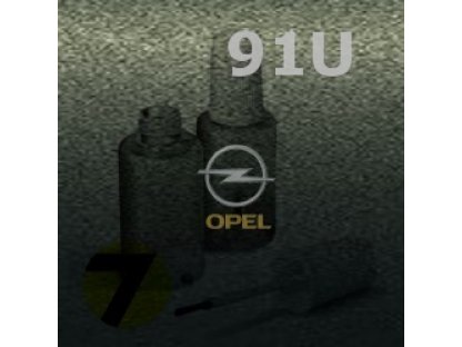 OPEL - 91U - OAK GREEN metal. barva retušovací tužka