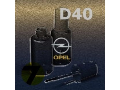 OPEL - D40 - GRANNIT metal. barva retušovací tužka