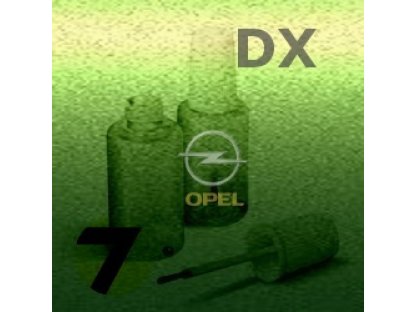 OPEL - DX  - TROPICAL GREEN metal. barva retušovací tužka