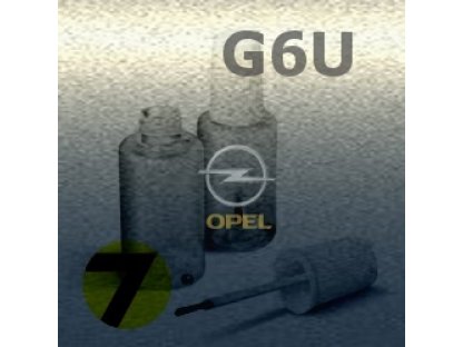 OPEL - G6U - STORM BLUE metal. barva retušovací tužka