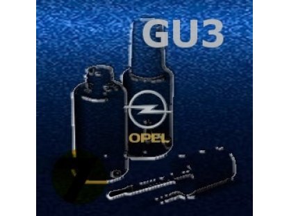 OPEL - GU3 - BLUE BUZZ metal. barva retušovací tužka