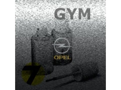 OPEL - GYM - SATIN STEEL GREY metal. barva retušovací tužka