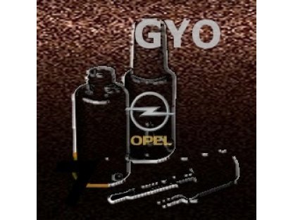 OPEL - GYO - ESPRESSOBRAUN metal. barva retušovací tužka