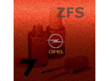 OPEL - ZFS - KUPFERROT metal. barva retušovací tužka