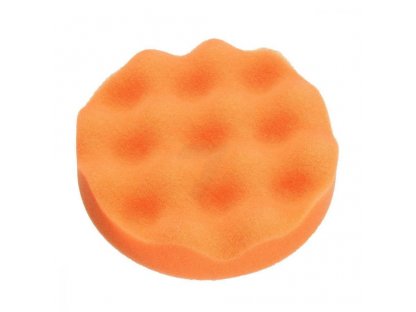 Penový leštiaci kotúč oranžový D125mm wafle