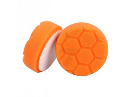 Foam polishing pad D80 orange honeycomb