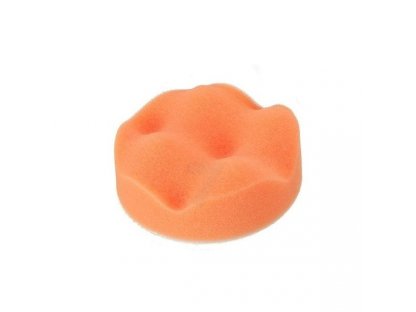 Schaumpolierscheibe D80 orange wafle